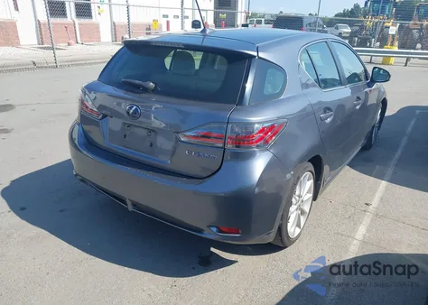 2013 Lexus Ct 200H z USA, uszkodzony, nr VIN JTHKD5BH6D2158249